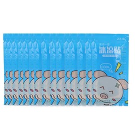 30 Piezas de Parches de Enfriamiento, Hojas de Calcomanas de Enfriamiento en Fro para la Frente, Parches de Enfriamiento de Verano para la...         