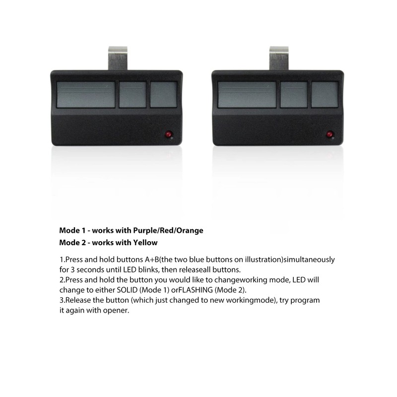2 Replacement Compatible with Raynor 371RGD, 372RGD, 373RGD, 373PRGD, 377LG
