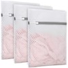 Muchfun 3Pcs Durable Honeycomb Mesh Laundry Bags for Delicates 9