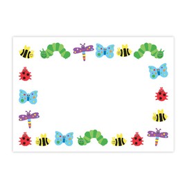 Hygloss Products Bugs Self Adhesive Kids Name Tags – 3.5 x 2.5 Inch, 36 Pack