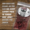 Old Trapper Zero Sugar Beef Jerky, Eight-Ounce Individual Package, Natural