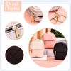 NATOSU 3 Pieces Mini Backpack with Keychain, Cute Mini Cosmetic