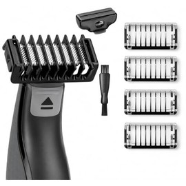 4.0 Guide Combs Compatible with O Blade QP2824 QP2724 QP2520 QP2630 QP65XX – 1/2/3/5 mm Beard Trimmer Attachments, EUIPO 015042572-0001