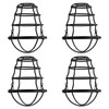 Industrial Light Bulb Cage 4 Pack, DIY Vintage Style Light