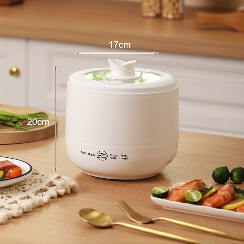 1.8L Mini Rice Cooker Dormitory Electric Hot Pot Cook Rice