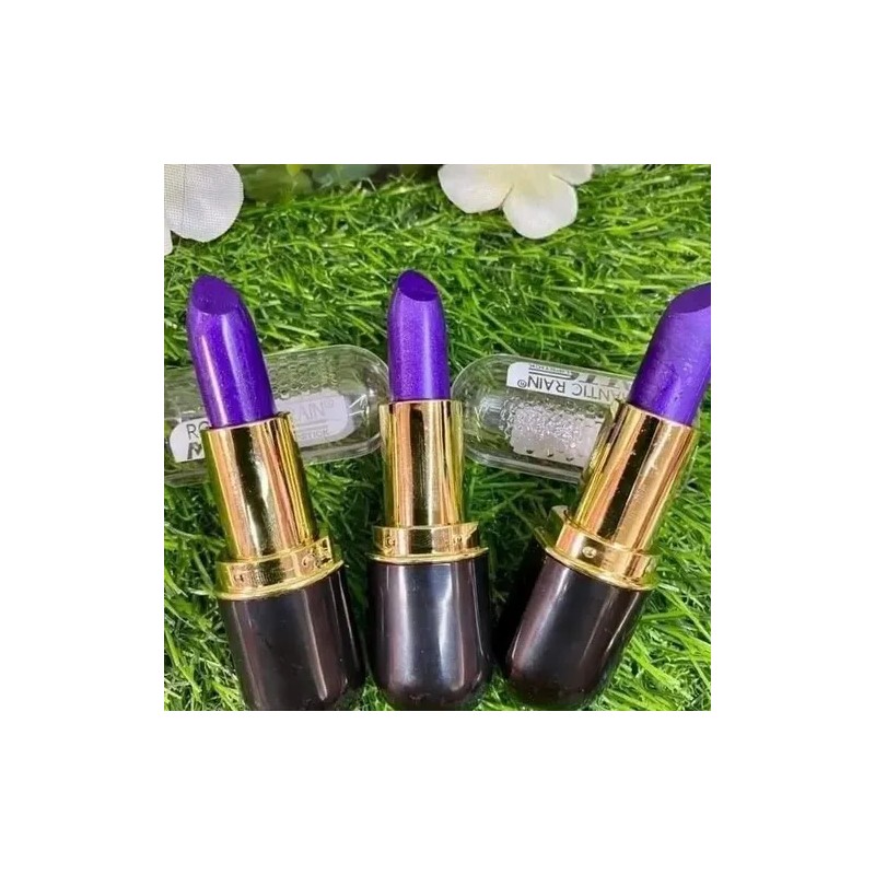 3 Labial Magico Azul Cambia D Color Waterproof Romantic Rain