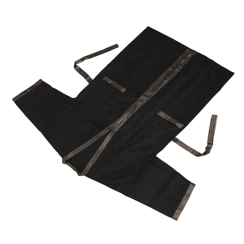 Haircut Gown with Pocket Short Sleeve Professional Belt Grooming Work