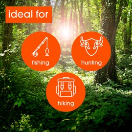 RaidOFF Off! Deep Woods Bug Spray & Mosquito Repellent, with Picaridin, Long Lasting Protection- Won't Damage Clothing and Gear 5 oz. (Pack of 6)