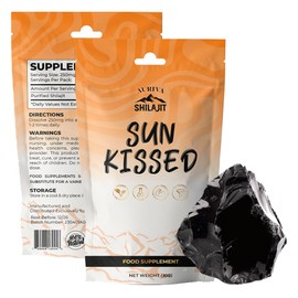 Shilajit Resin Pure Organic Himalayan - 30g Mountain Gold Shilajit -100% Pure Altai - Rich in Fulvic Acid & Trace Minerals - Immune System & Vitality Booster - Vegan