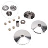 Scooter Engine Main Driving Wheel Assembly Steel Alloy Replacement for