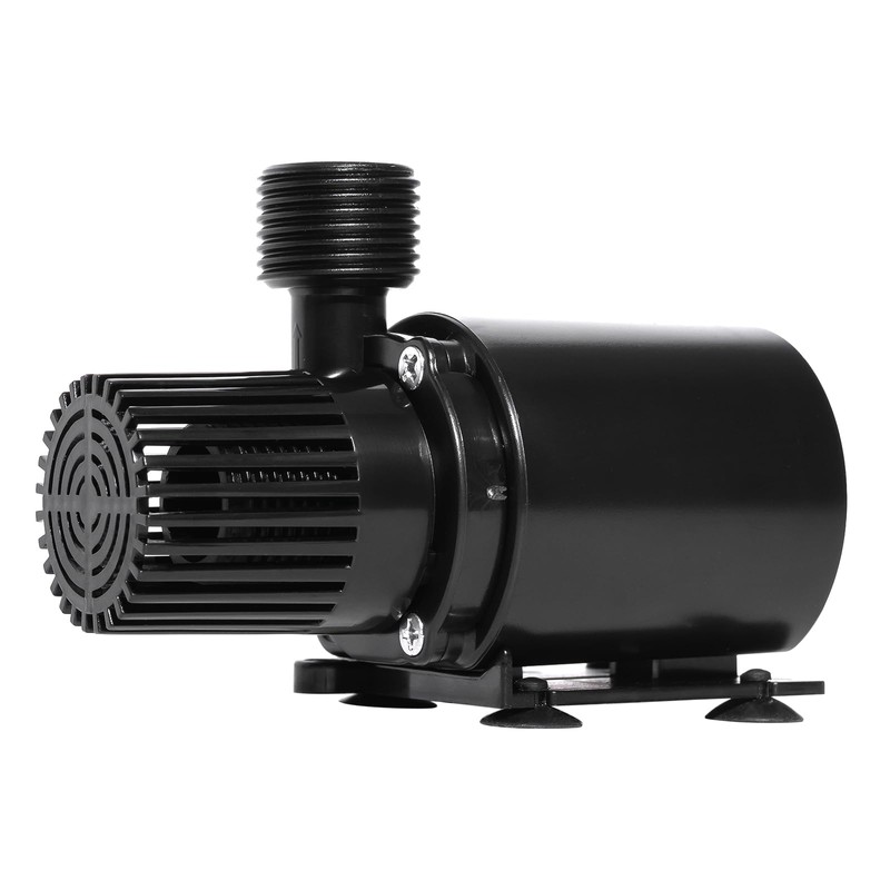 12V Submersible Water Pump, Adjustable Flow 210 GPH for Aquarium/Fountain/Hydroponics,