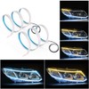 MICTUNING LED Headlight Surface Strip Tube Light 24 Inch DRL