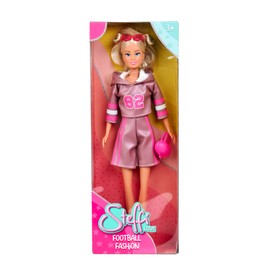 Steffi Love Football Fashion, Toy Doll Wearing A Cool College Oufit with Sunglasses and Football Handbag, 29 cm, from 3 Years