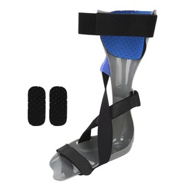 Foot Drop Brace Elastic Straps Ankle Foot Orthosis Posture Correct Half Sole Foot Drop Support for Foot Muscle Weakness Left Foot