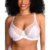HSIA Minimizer Bra for Women - Plus Size Lace Bra