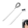 FDCGAS Kitchen Brushes – 2 Pieces 2 in 1 Crevice