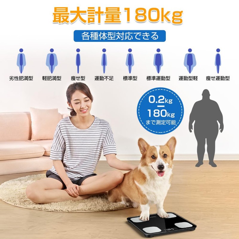 (2025 New) Weight Scale, Body Fat Meter, Body Composition Meter,
