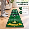 Golf Putting Mat for Indoor & Outdoor Practice – 94.49-Inch