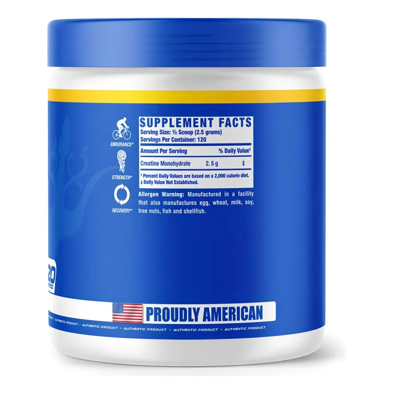 Suplemento en polvo Ronnie Coleman Creatine XS creatina monohidratada en
