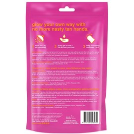 b.tan Gel Body Self Tanning Mitt | Glow Your Own Way Smooth Gel Mitt - Self Tan Gel Applicator Glove, Streak-Free, Even Application, Double Sided, Reusable