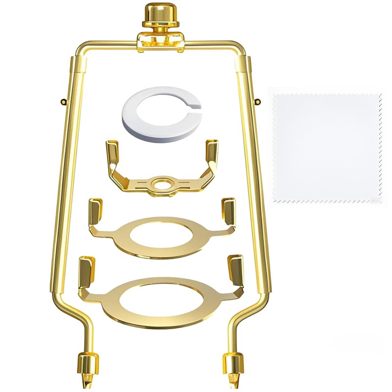 HOKIMEEN Lamp Shade Harp Holder for Spider Lampshade,7/8/9/10 Inch Height
