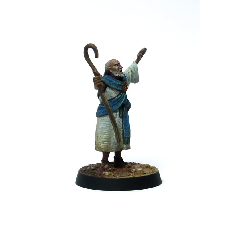 Brother Vinni Priest Miniature, Bronze Age, SAGA 28 mm, Resin