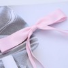 TseanYi Bow Satin Hair Clip Pink Ribbon Bow Hairclips Long
