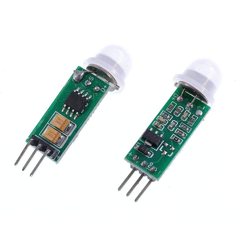 ARCELI 2PCS Mini Infrared PIR Sensor Detector Module for Arduino