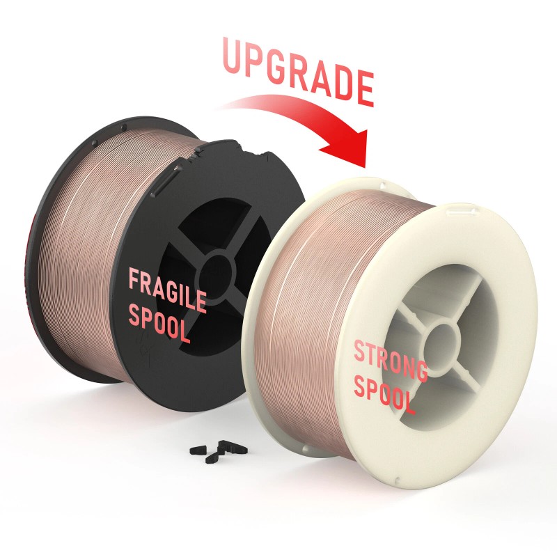 YesWelder 2 Lbs Roll ER70S-6 Mild Steel MIG Welding Wire