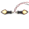 SFONIA 4pcs Motorcycle Indicator Light 12V 10LED Indicator Lights Motorcycle