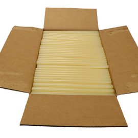 Surebonder 711R10 Light Amber Fast Set Packaging Standard Glue Sticks, Made in The USA, 7/16" x 10" Length, 25 lb. Box, 450 Sticks (Pack of 450)