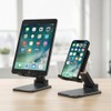 Soporte de teléfono ajustable para escritorio | Soporte plegable, base