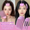 Aucuu 2pcs Wind Shaping Styling Combs for Fluffy Bangs, No-Trace