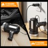 YIERBLUE Solar Power & Rechargeable Spotlight Floodlight Combo 2200,000 Lumen,