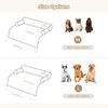 Avont Dog Bed Mat for Couch, Warm Fluffy Calming Sofa