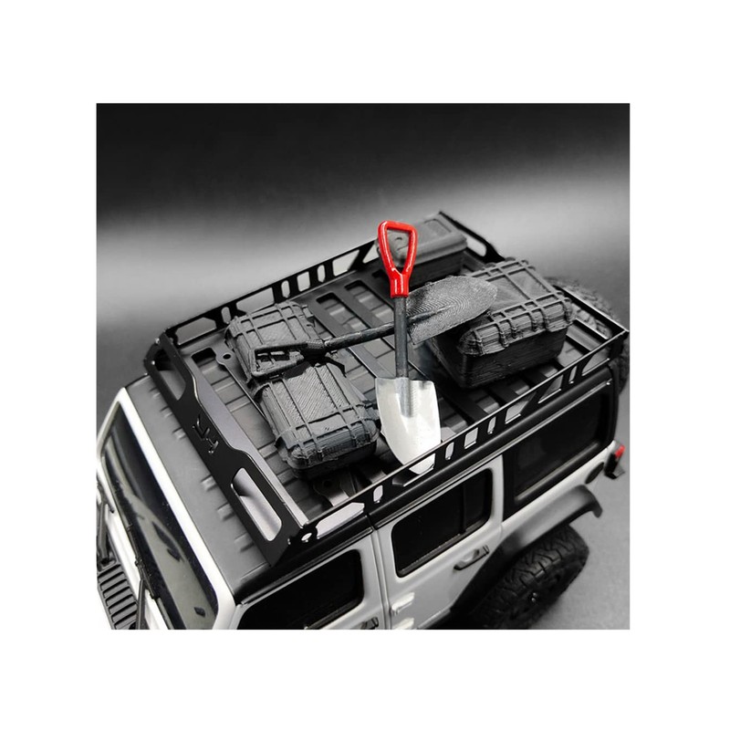 SHEAWA Accessories Shovel + Suitcase for Kyosho MINI-Z 4X4 Gymny
