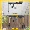 XUUHOOG 48-Inch Adjustable Garage Wall Tool Organizer with Black High-Strength
