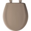 Bemis Classic Colors Slow Close Toilet Seat, Easy Clean Hinges