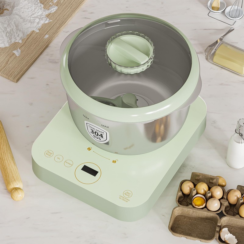Electric Dough Maker with Ferment & Weighing Function, 5.2QT Dough