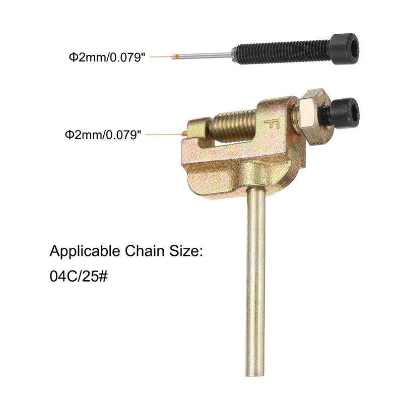 QUARKZMAN Bicycle Chain Separator for Chain 04C/25# with Pin 2