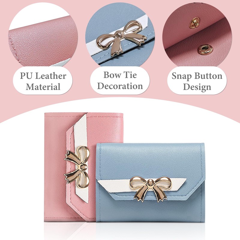 FuninCrea Ladies Purse Leather Women Purse for Women, Womens Wallet