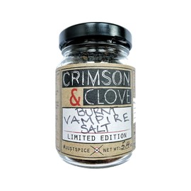 Burnt Vampire Salt by Crimson & Clove (Black Hawaiian Smoky, Spicy Salt)
