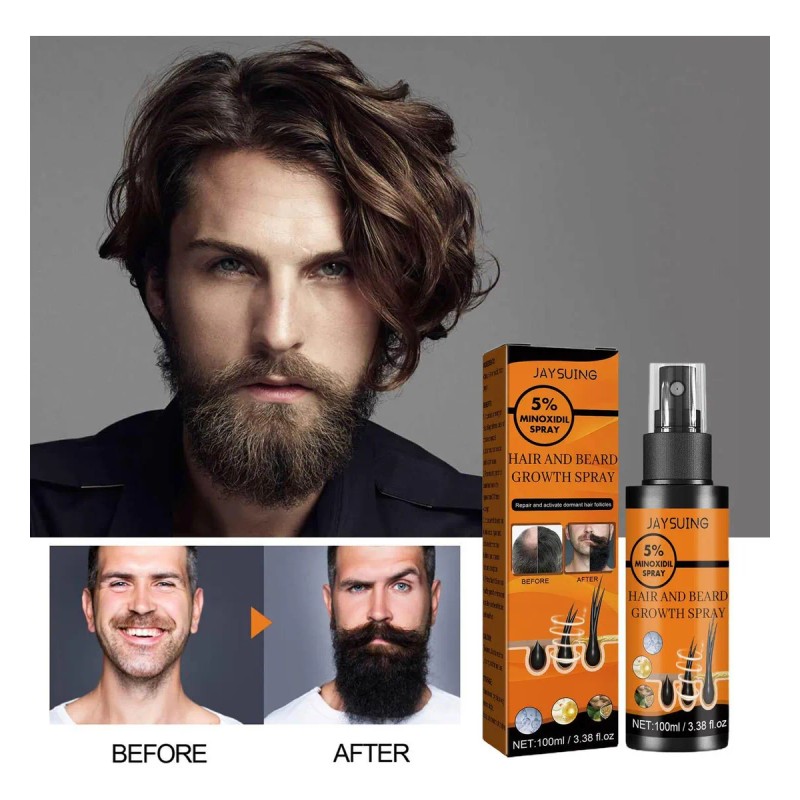 Jay Aceite Gengibre Para Crecimiento Cabello Barba Calvicie