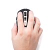 Sanwa Direct 400-MA125BK Bluetooth Mouse, Silent, 5 Buttons, Back/Forward Buttons,