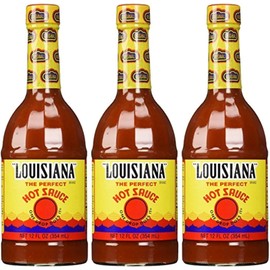 THE PERFECT HOT SAUCE "LOUISIANA"(Three 12oz Bottles)