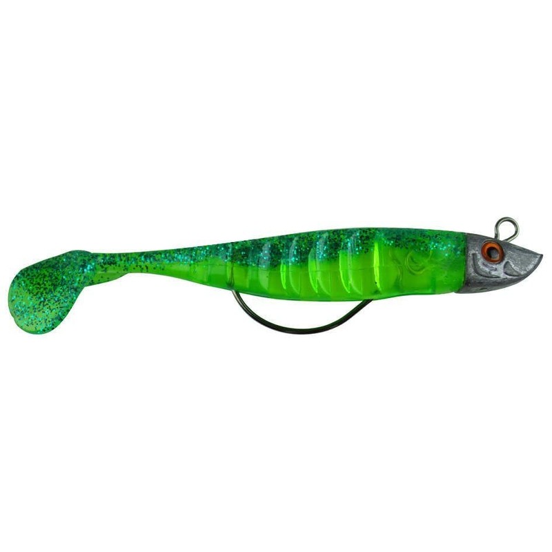 Rubber Fish with Offset Hooks Set of 3 11 cm