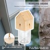 1 PCS Wood Carpenter Bee Trap for Outside - Best