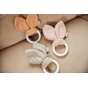 Jollein Beißring Baby Bunny Ears Moonstone - Baby Greifling -
