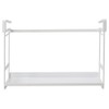 Nitori 2111200000221 Hanging Cabinet Seasoning Pot Rack, White
