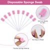 Disposable Oral Care Sponge, Pack of 100 Portable Mouth Sponge,